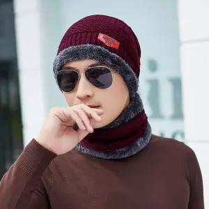 니트 모자 워머 넥가드 보온 겨울 니트넥워머 털모자 넥워머털모자