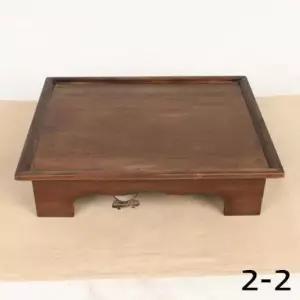 엔틱원목 직사각 찻상 다도상 티테이블 (2-2N) W02BE99