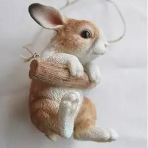 이상한 CTJ138G8 나라의 토끼 스윙 데롱데롱 미니어쳐 장식