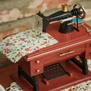 앤틱 HZY511T1 재봉틀 오르골