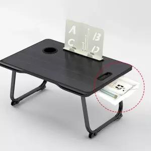 (힘찬)노트북 서랍 테이블 침대 책상 베드 트레이 1인용컴퓨터 좌식 독서대 티테이블 거치대 1컴퓨터 간이