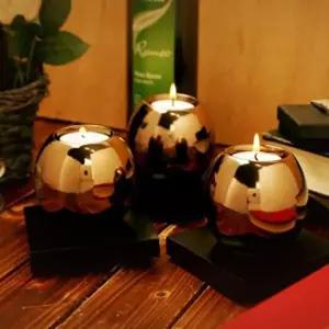 레디안스 NBC663C0 세라믹 호텔 카페 인테리어 장식 촛대 티라이트 캔들 홀더 3P세트