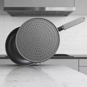 실리콘 멀티 뚜껑 후라이팬 냄비 덮개 기름방지 커버 주방용품 (WFK66ZH)