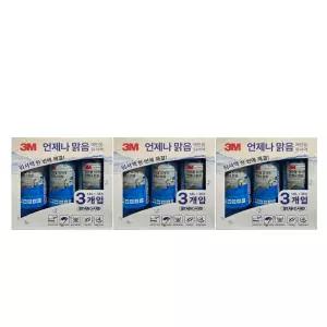 3M 언제나맑음 에탄올 워셔액 1.8Lx3입 3개