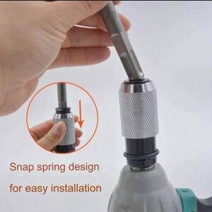 전기 드릴용 해머 어댑터 비트는 콘크리트 벽돌 석재 드릴링을 위한 임팩트 도구로 렌치를 변환합니다.