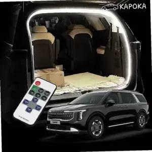 KC인증 국산 2024년형 더뉴카니발 KA4 페이스리프트 무선리모콘형 식빵등 트렁크 2Way(LED바+리모콘) 5M쿨