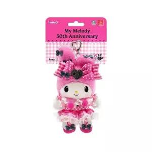 WL 산리오 마이멜로디 50주년 인형 키링 16cm