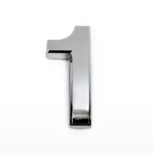 이니셜 DYW386L3 스티커 숫자1 은색 인테리어 디자인글자