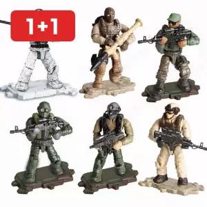 피규어 밀리터리 병사 전투 전쟁 모형 어린이 장난감 수집