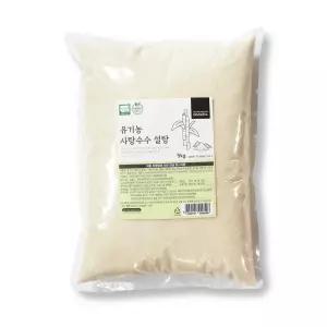 유기농 비정제원당 사탕수수 설탕 밝은색 5kg 1개