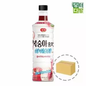 광야식품 복숭아홍차 베이스 970ml 15개입
