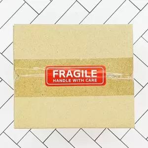 취급주의 스티커 S 파손주의 택배스티커 포장스티커