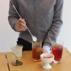 스텐 머들러 스틱 바스푼 대형 주방용품 30cm 고급형 믹싱 도구