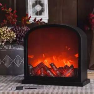 단스탠드 NKM661C1 감성 LED 벽난로 불멍 무드등 닥불 GWM