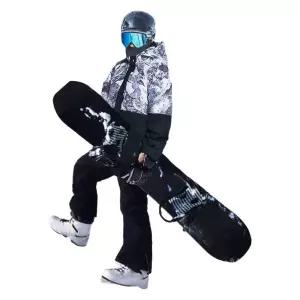 남성 신상 스키복 보드복 세트 겨울 방수 방풍 멜빵 상하의 보온 전문 청소년 대형설상복