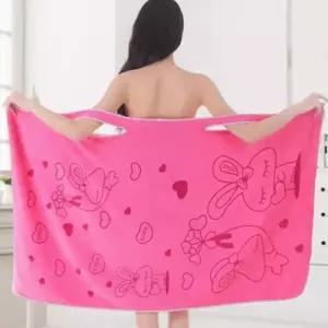 [룽스]간편 바스드레스 수건 목욕 샤워 드레스 가운