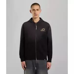DICKIES 워시드 스네이크 후드 집업 Black 200104