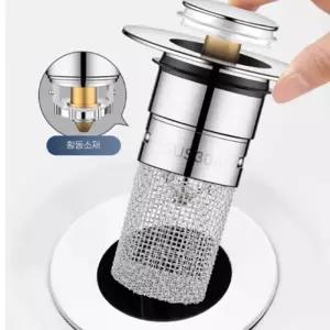 마개 배수관 세면대 세면대부속품 팝업 물마개 304스텐