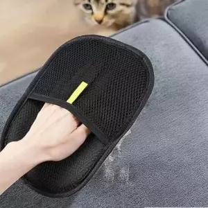 털 고양이 청소 제거기 제거 떨이 청소기 고양이 장갑 청소 먼지 흡입기