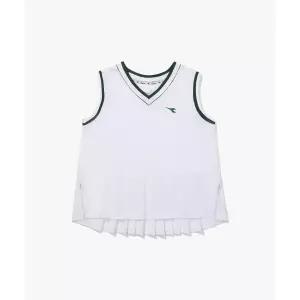 디아도라 diadora 테니스 플리츠 슬리브리스 우먼 WHITE D5122TSL30SWH 417649