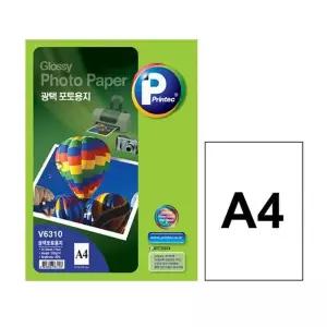 [오너클랜]WL 프린텍 V6310-20/광택포토용지/A4/20매 광택사진용용지