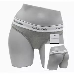 [Calvin Klein]UNDERWEAR CK 여성 코튼 티팬티 F3786 GREY 698641