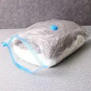 고품질 이불 정리 압축팩 XL 대형 수납 파우치 세탁 보관함 (WFKIOVN)