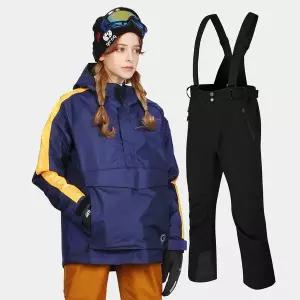 [하프클럽/] 스키복 보드복 세트 스캇 베이직 빕 세트 네이비