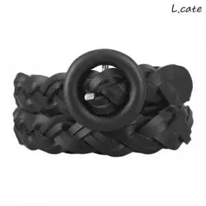 화이트 컬러 여성벨트 패션벨트 검정 탄 가죽벨 WFLQ9VS