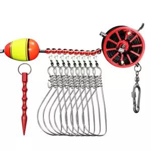 민물 낚시 꿰미 스텐 릴스트링거 물고기 돌돔 어망 걸이