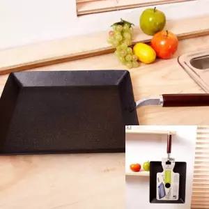 사각 코팅 후라이팬 디자인 주방 조리 도구 소 팬 (WFKIP1Q)