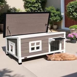 야외 실외 고양이집 길냥이 길고양이 방수 방한 보온