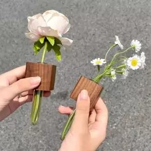 원목 마그넷 미니 화병 (WFKJV26)