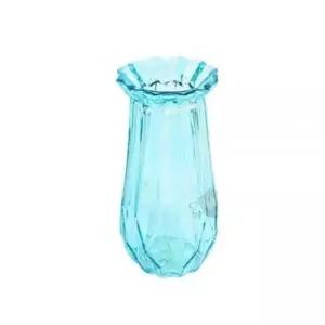 bns 인테리어 유리 화병 대 블루 인테리어소품 꽃화병