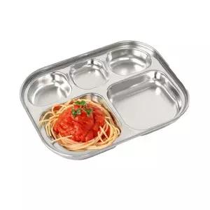 단체급식용 705FGS85 3찬 스텐 푸푸 식판