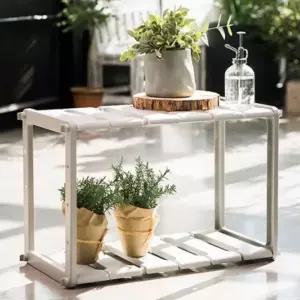 싱크대 하부장 주방 정리대 길이조절 슬라이드 선반