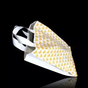 폭8cm 30X38cm 50매 PE 러브하트 쇼핑백 비닐 손잡이