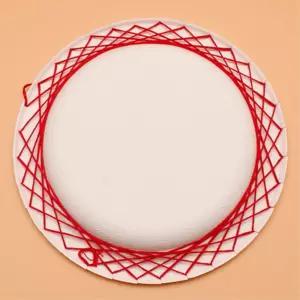 종이접시 창의력 실공예 액자만들기5P 겨울방학 어린이 노인 DIY