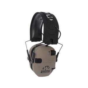 워커의 면도기 슬림 울트라 로우 프로파일 컴팩트 디자인 조절 가능한 사격장 사냥 청력 보호 전자 이어머프
