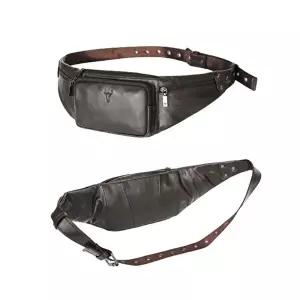 가죽 허리힙색 슬링백 허리가방 바디크로스백-WFHTU3L