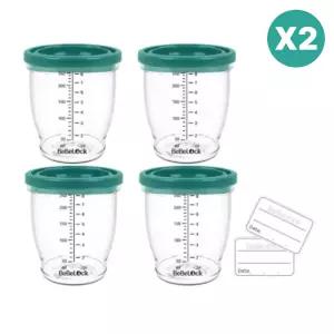 베베락 엘파 유아식기 이유식 냉동 보관 240ml 민트 BNA