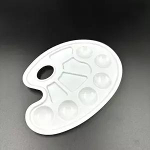 고품질 타원형 물감 팔레트 10칸 미술 파레트 파렛트 파레트 팔렛트 팔레트 파렛트 물감파레트 WFHTYN6