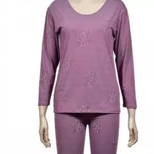 상하의 이노비아 여성 내의세트 플라워 5부 할머니 얇 WFLRJEA