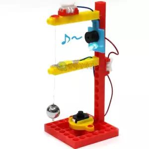 (SA) 지진경보기 (빛과 소리)조립 어린이과학 공부 선물 유치원 장난감 실험키트 세트 수업