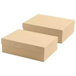 스페셜 모던 선물상자 2p 세트 25x17.5cm 크라프트포장 종이 박스 기프트백 기프트팩 고급