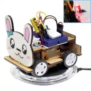 (SA) SA UP 토끼 무선충전 전기자동차 (1인)기X엄마랑아빠랑과학놀이 만들기재료 만들기키트 만들기