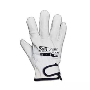 용접장갑 안전글러브 기계작업 알곤 공사 전피 천연가죽 작업용 공구 용접용 티그