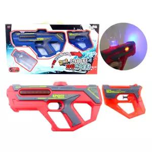 2in1 익사이팅 파워 전자물총 (색상랜덤)세트 물놀이 워터밤 충전식 미니 단체선물 판촉물 워터건 자동