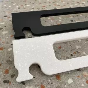 EAM I-Marble 인조대리석 기능성 수건걸이욕실인테리어 타월 주방핸드 고급 화장실 리모델링 정리 디자인