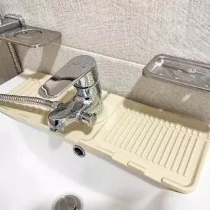 욕실용품 세면대실리콘패드 8839수전정 트레이 정리